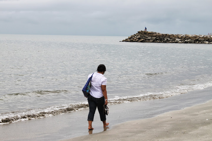 Loved walking on the beach..