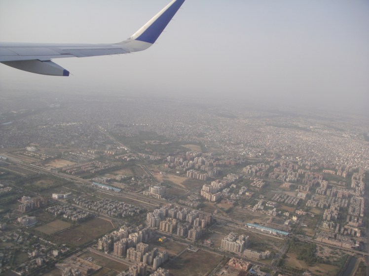 Delhi from up above - like a Lego set up!