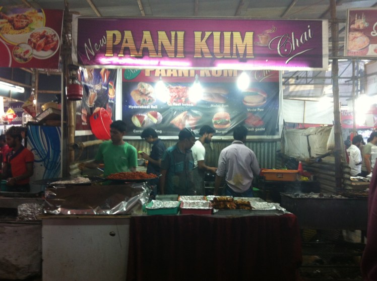 Paani kum! Wonder why a food stall be called this :P