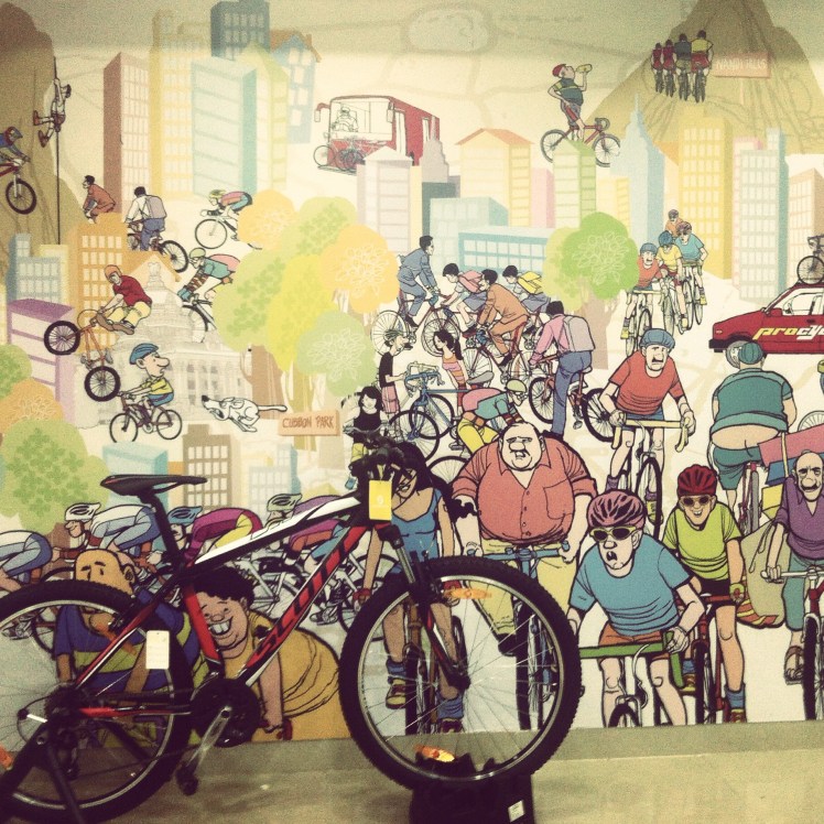 Wall Art : at Procycle, Bangalore