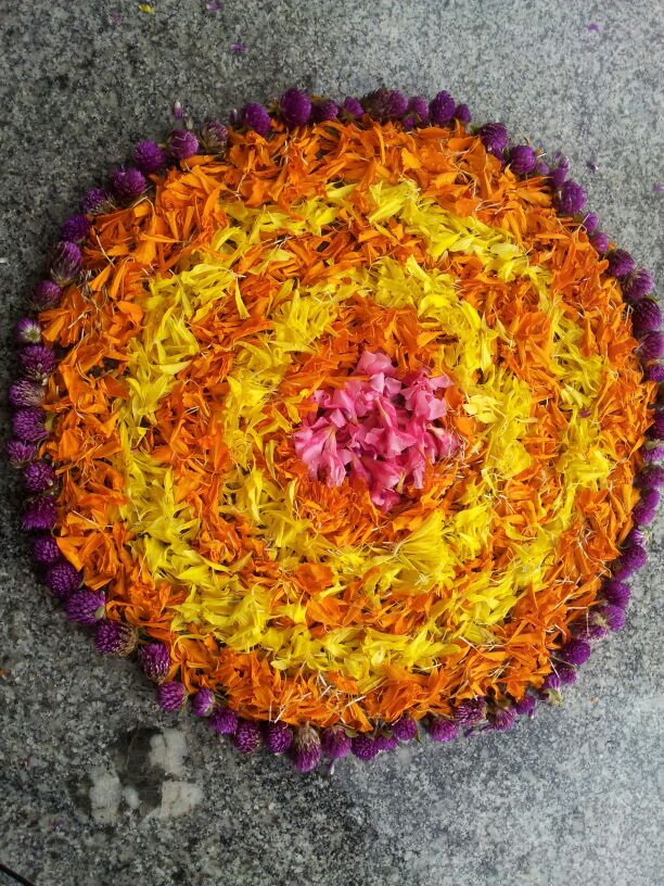 Pookalam on Day 7