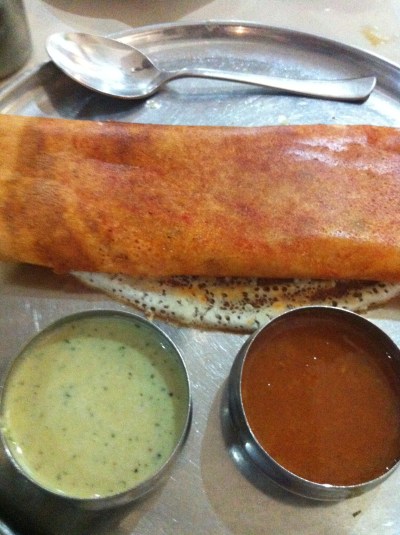Made for each other : Masala Dosa & Sambar