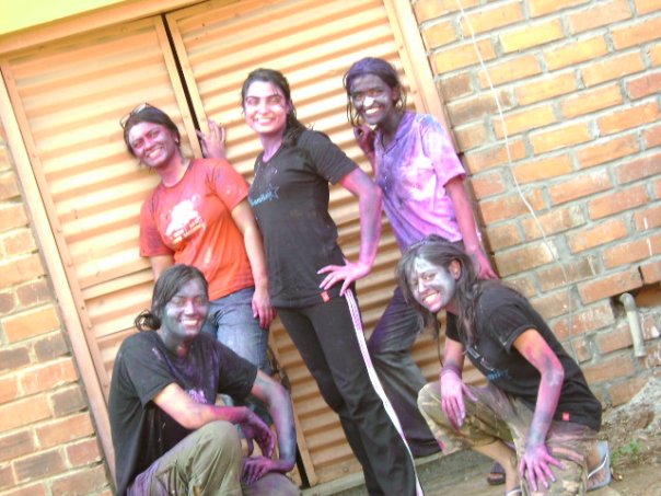 The colorful Holi..