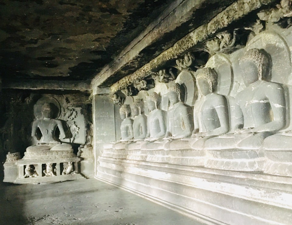 Buddhist temple at Ellora.