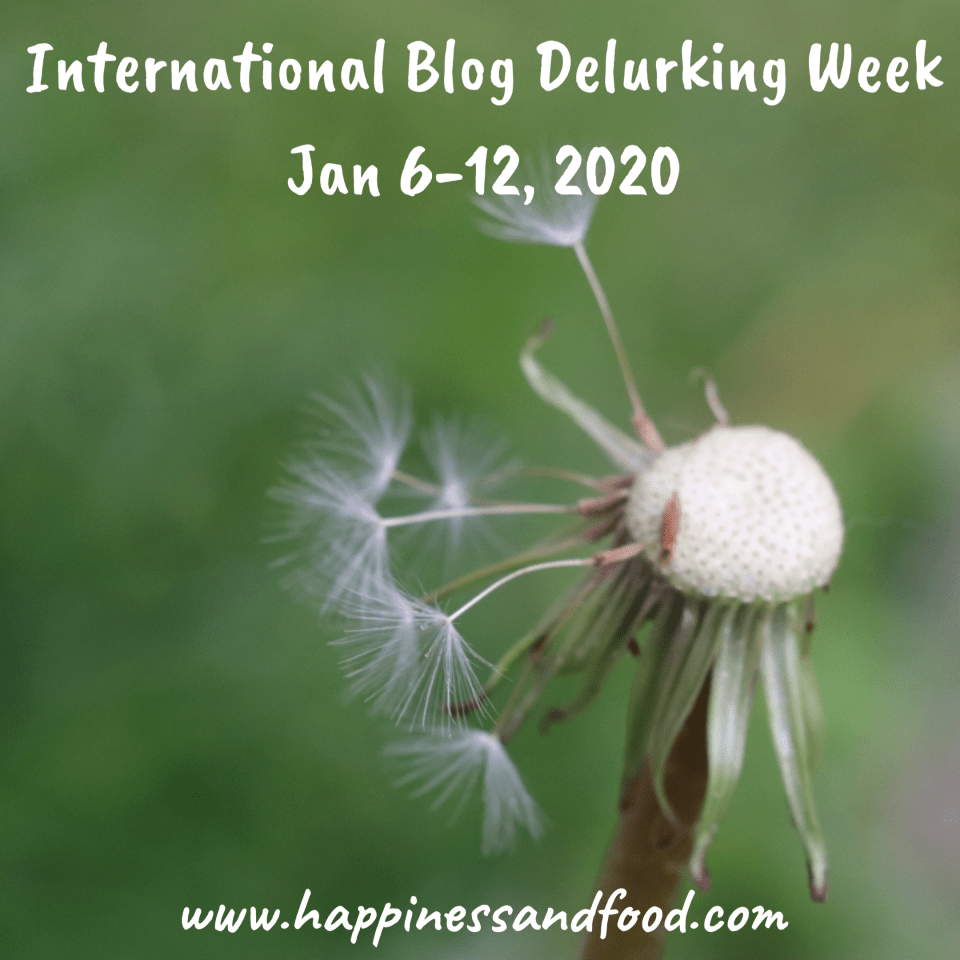 International Blog Delurking Week - 2020