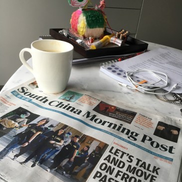 The newspaper I used to read in Hong Kong