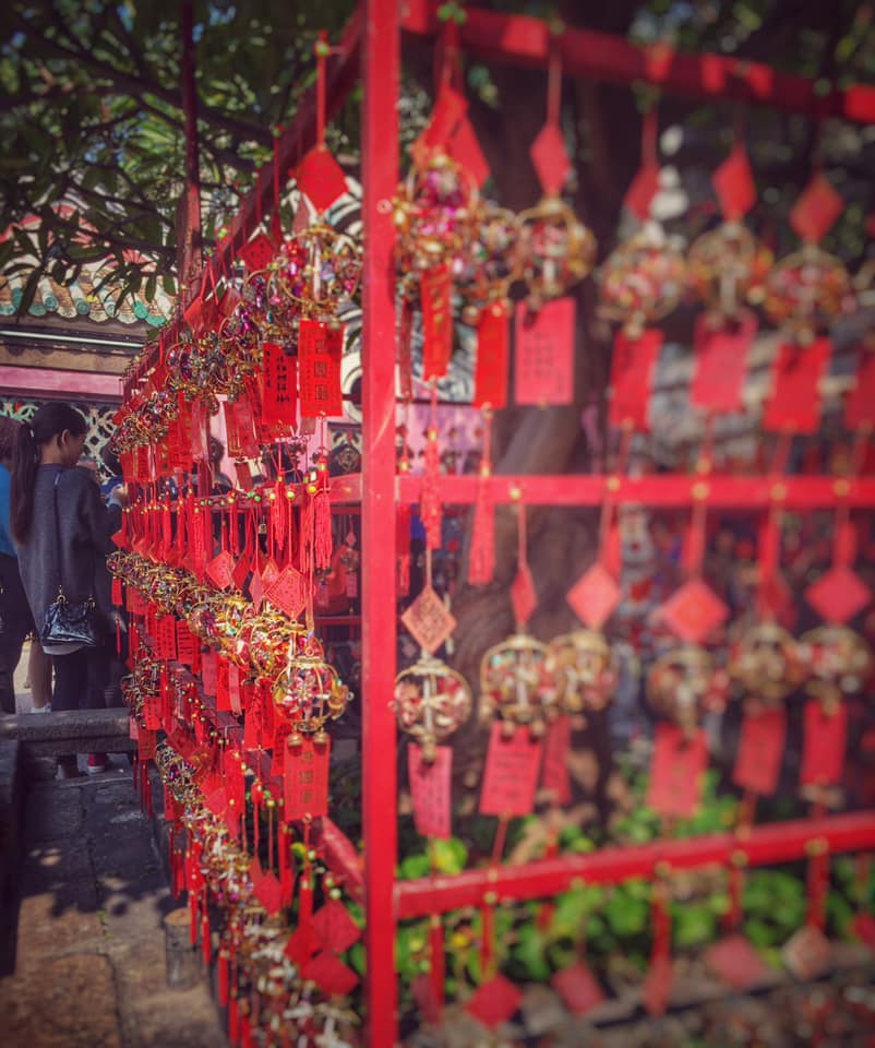 Wishes at the A-Ma Temple