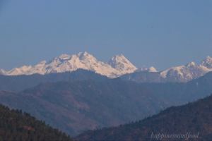 The mountains of Arunachal as seen from Dirang